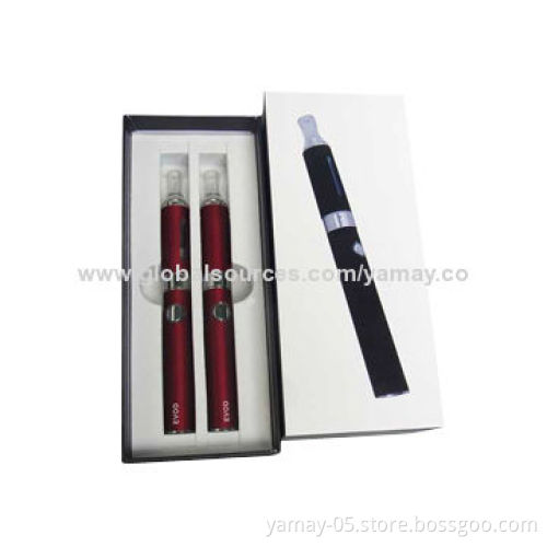 SGS e cigarette with evod starter kit and cigarette box packing